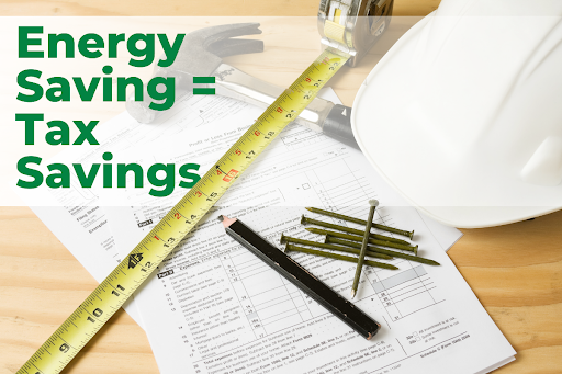 Energy Saving = Tax Savings