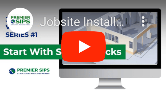 See how to install Premier SIPs and learn how they simplify construction with this job site installation video.