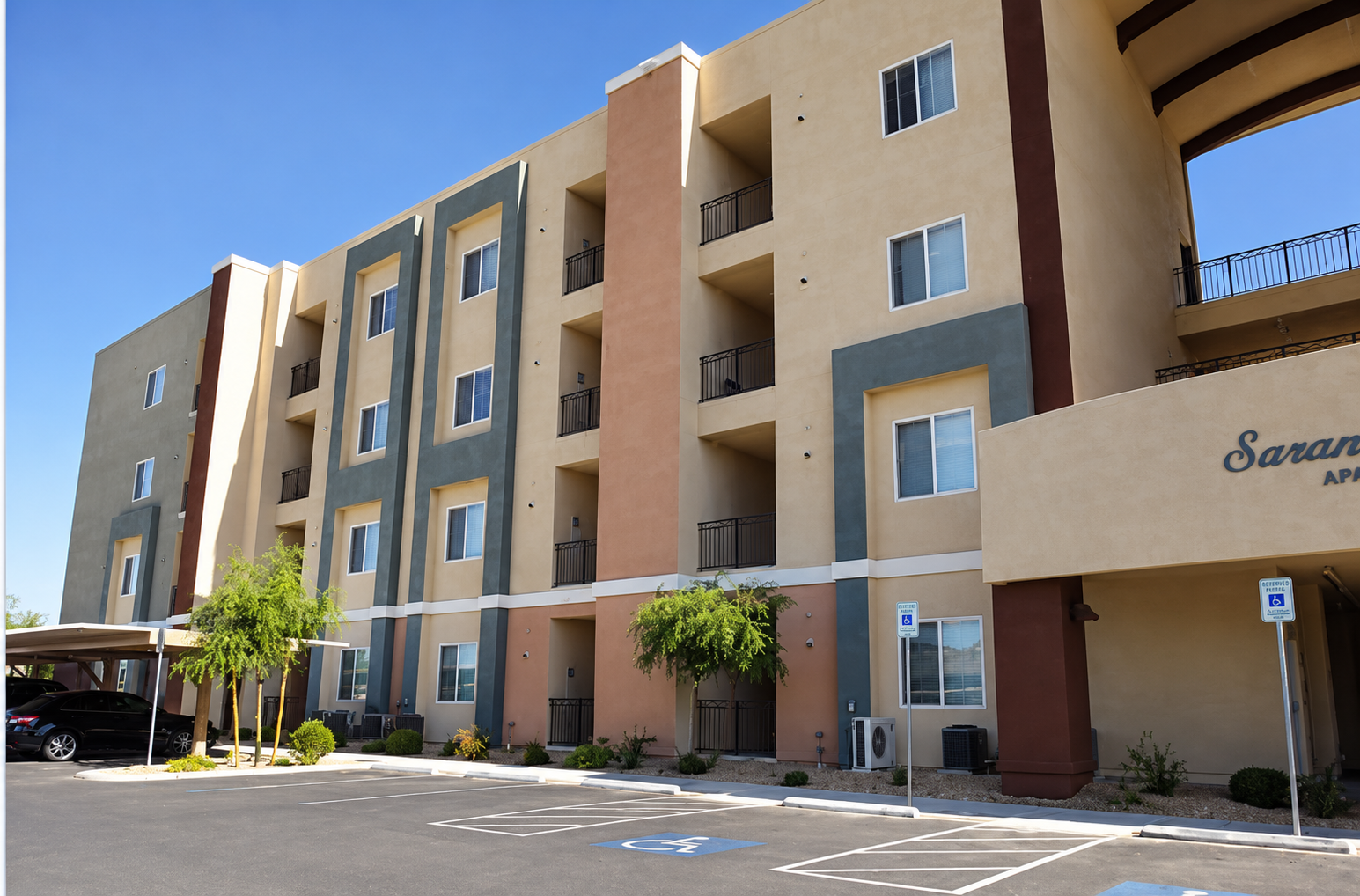 Sarann Knight Apartments in Las Vegas, Nevada, built with 6-inch Premier SIPS walls