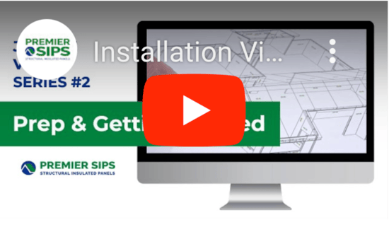 SIPS Installation: Job site prep &amp; starting construction