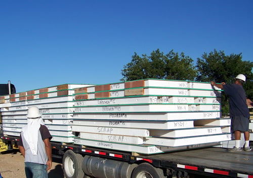 Premier sips fabricated at a jobsite for unloading
