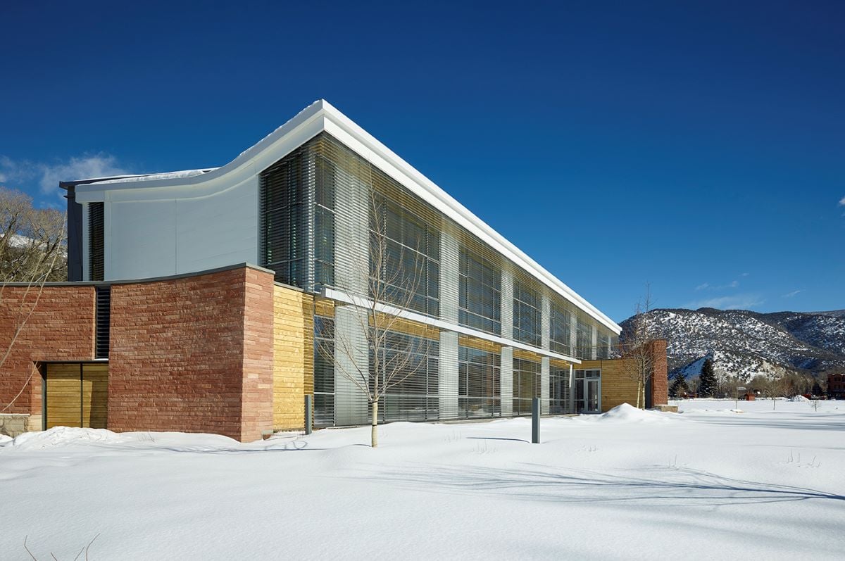 Rocky Mountain Institute - finished SIP building