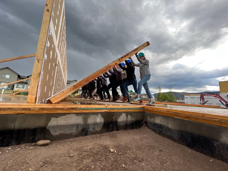 wall raising