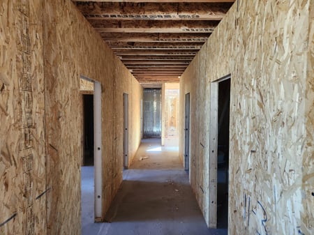 Electrical wiring in a SIP wall panel