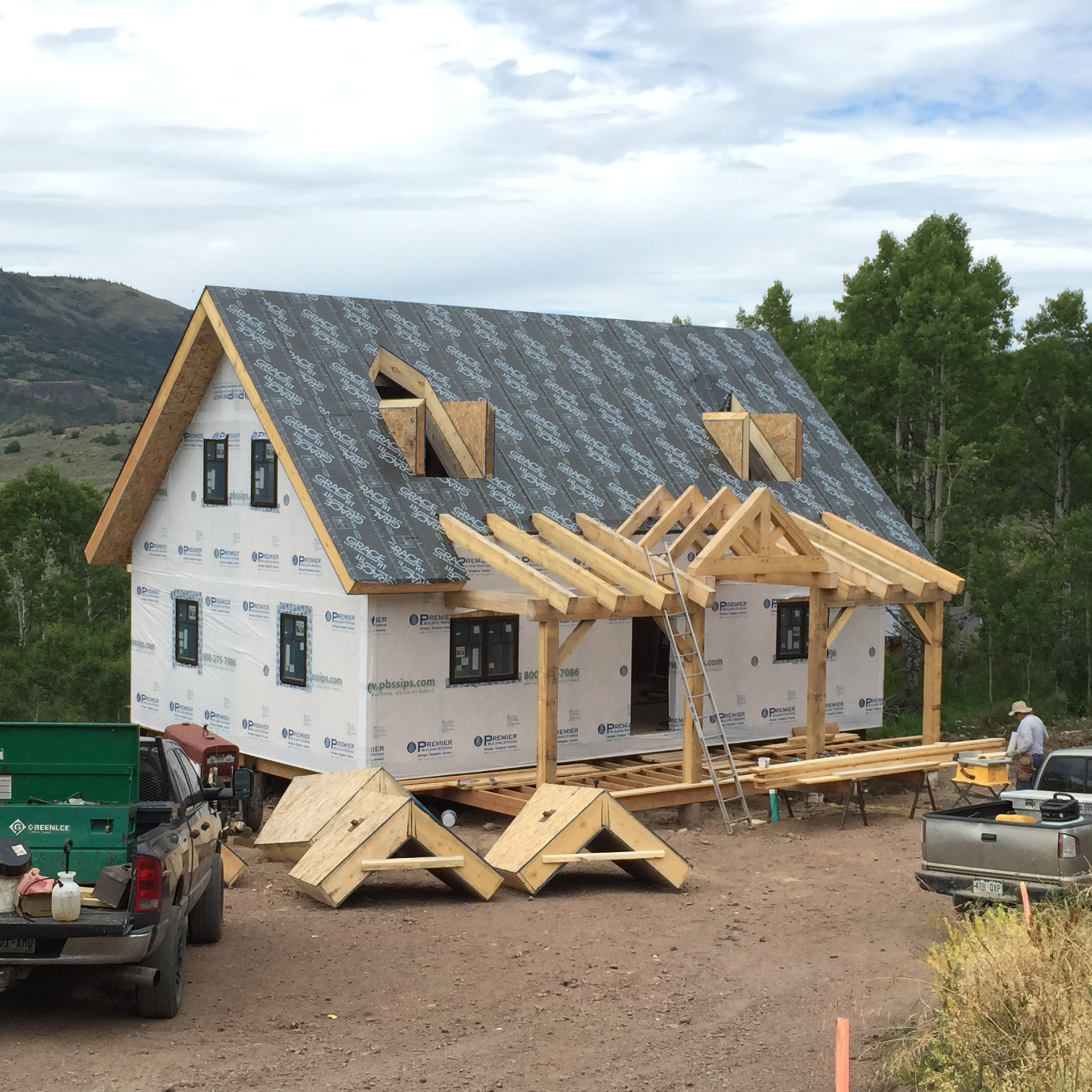 Timber Frame Homes, SIPs Insulated Panels